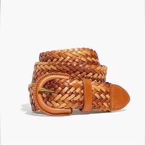 Madewell Woven Leather Belt - Size XXS-S